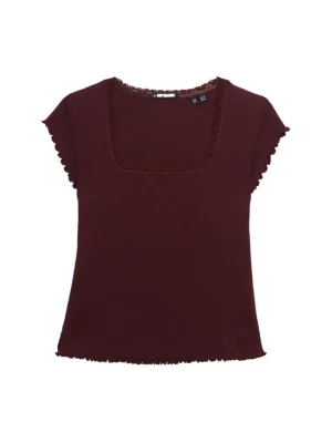 Foto van product Superdry & Co Shirt 'Athletic Essentials' wijnrood