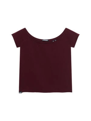 Foto van product Superdry & Co Shirt 'Bardot' bourgogne