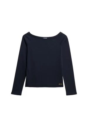 Foto van product Superdry & Co Shirt 'Bardot' marine / goudgeel