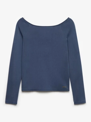 Foto van product Superdry & Co Shirt 'Bardot' saffier