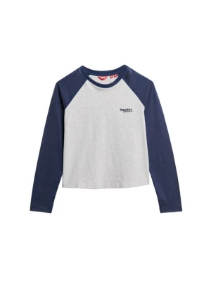 Foto van product Superdry & Co Shirt 'Essential' navy / lichtgrijs