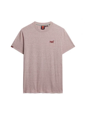Foto van product Superdry & Co Shirt 'Essential' wijnrood / lichtrood / wit