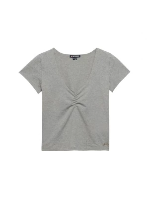 Foto van product Superdry & Co Shirt grijs gemêleerd