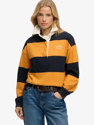 Foto van product Superdry & Co Shirt 'Heritage' donkergeel / zwart