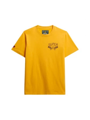 Foto van product Superdry & Co Shirt 'Lo-Fi Outdoors' geel / zwart