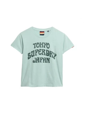 Foto van product Superdry & Co Shirt 'Surf' lichtblauw / zwart