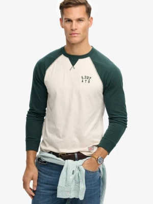 Foto van product Superdry & Co Shirt 'Vintage Athletic' crème / smaragd