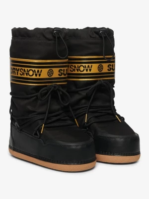 Foto van product Superdry & Co Snowboots goudgeel / zwart