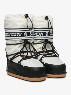 Foto van product Superdry & Co Snowboots zwart / wit