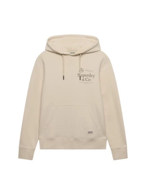 Foto van product Superdry & Co Sweatshirt '1954 Company' lichtbeige / bruin