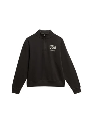 Foto van product Superdry & Co Sweatshirt 'Athletic Essentials' antraciet / offwhite