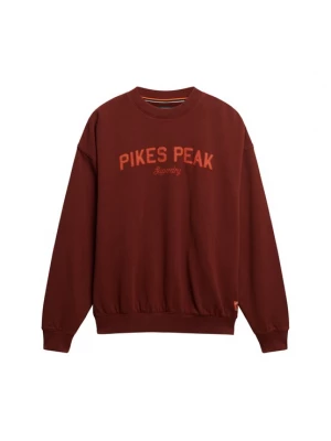 Foto van product Superdry & Co Sweatshirt bruin / rood