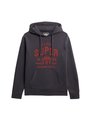 Foto van product Superdry & Co Sweatshirt donkergrijs / rood