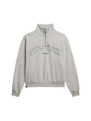 Foto van product Superdry & Co Sweatshirt 'Essentials' grijs gemêleerd / spar / offwhite