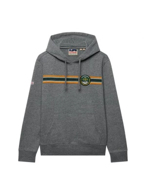 Foto van product Superdry & Co Sweatshirt grijs gemêleerd / groen / donkeroranje / wit