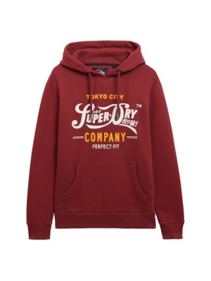 Foto van product Superdry & Co Sweatshirt oranje / bourgogne / wit