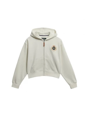 Foto van product Superdry & Co Sweatvest 'Country Club' beige / groen / wolwit