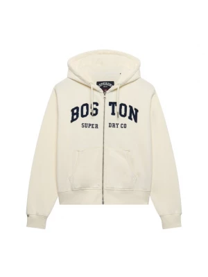 Foto van product Superdry & Co Sweatvest marine / wit
