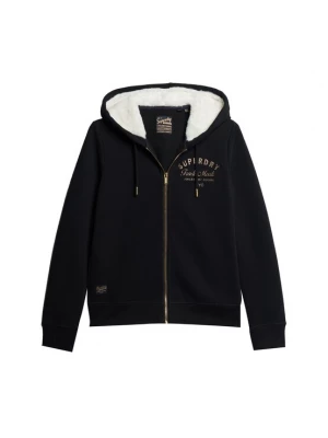 Foto van product Superdry & Co Sweatvest zwart / wit