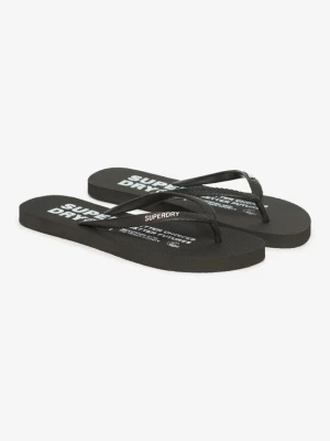 Foto van product Superdry & Co Teenslipper zwart / wit