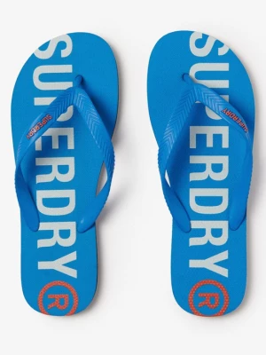 Foto van product Superdry & Co Teenslippers blauw / wit