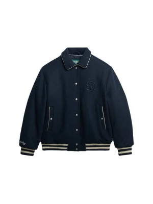 Foto van product Superdry & Co Tussenjas 'Country Club' crème / donkerblauw