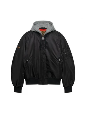 Foto van product Superdry & Co Tussenjas 'Ma1' grijs / zwart