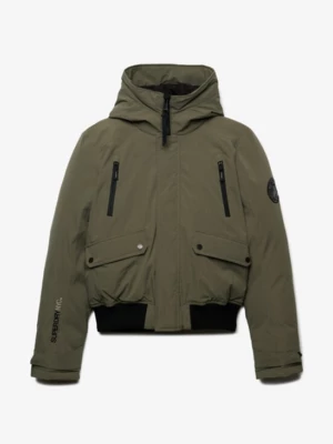 Foto van product Superdry & Co Winterjas 'City' olijfgroen / zwart / offwhite