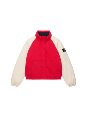 Foto van product Superdry & Co Winterjas crème / rood