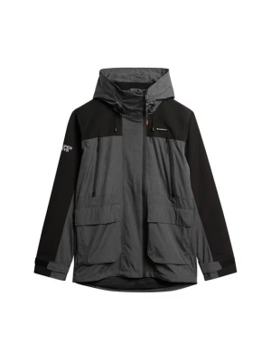 Foto van product Superdry & Co Winterjas grijs gemêleerd