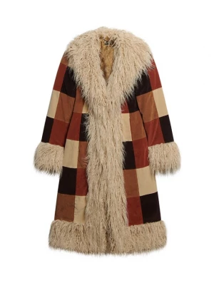 Foto van product Superdry & Co Wintermantel 'Afghan' bruin gemêleerd