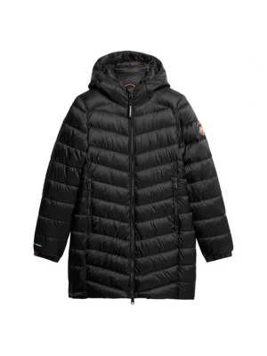 Foto van product Superdry & Co Wintermantel 'Fuji' zwart / wit