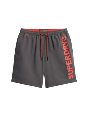 Foto van product Superdry & Co Zwemshorts antraciet / oranje / koraal / zwart