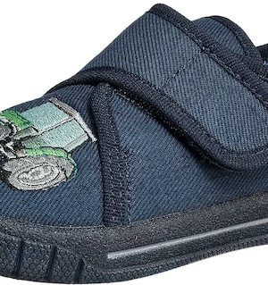 Foto van product SUPERFIT Huisschoenen 'Bill' nachtblauw / aqua / zilvergrijs / lichtgroen