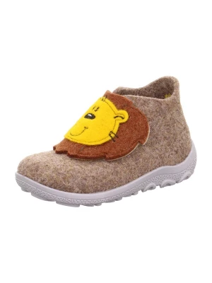 Foto van product SUPERFIT Huisschoenen 'Happy Octi' donkerbeige / bruin / donkergeel / zwart