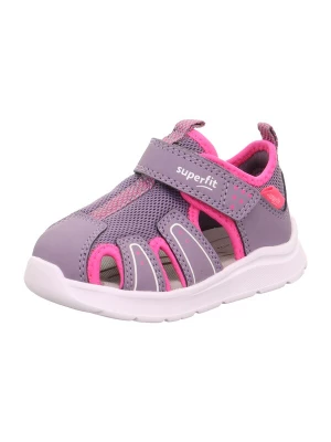 Foto van product SUPERFIT Open schoenen 'Wave' donkerlila / lichtroze / wit