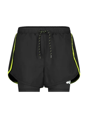 Foto van product SUPERREBEL® GEAR Sportbroek 'Iingrid' neongeel / zwart