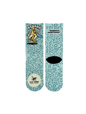 Foto van product Surf Monkey Sportsokken aqua / gemengde kleuren