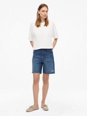 Foto van product Suri denim shorts / normale pasvorm / hoge taille / open zoom s.Oliver blauw