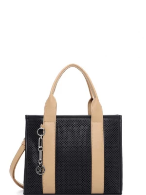 Foto van product Suri Frey Handtas 'SFY Lilly' beige / donkerblauw
