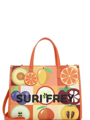 Foto van product Suri Frey Shopper 'Issy' geel / groen / oranje / zwart