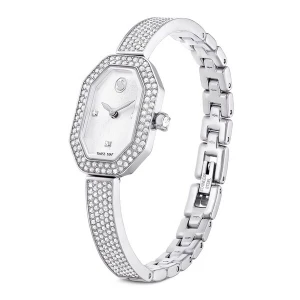 Foto van product Swarovski Analoog horloge 'Dextera' zilver / transparant