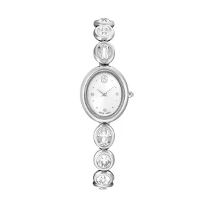 Foto van product Swarovski Analoog horloge 'IMBER' zilver / transparant