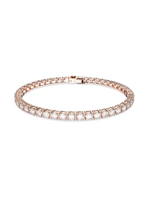 Foto van product Swarovski Armband 'Matrix Tennis bracelet' rose-goud / transparant
