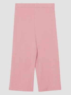 Foto van product Sweat legging met wijde pijpen en elastische tailleband s.Oliver roze