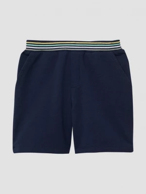 Foto van product Sweatbermuda met wide leg en contrastdetails s.Oliver blauw