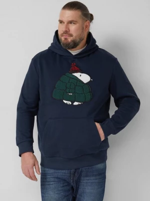 Foto van product Sweater met capuchon en Peanuts®-illustraties s.Oliver blauw