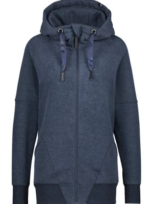 Foto van product Sweater met rits ALIFE & Kickin blauw gemêleerd