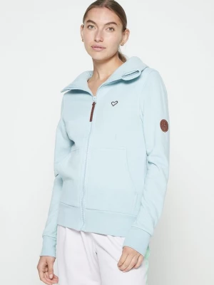 Foto van product Sweater met rits ALIFE & Kickin lichtblauw