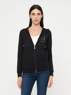 Foto van product Sweater met rits Armani Exchange zwart